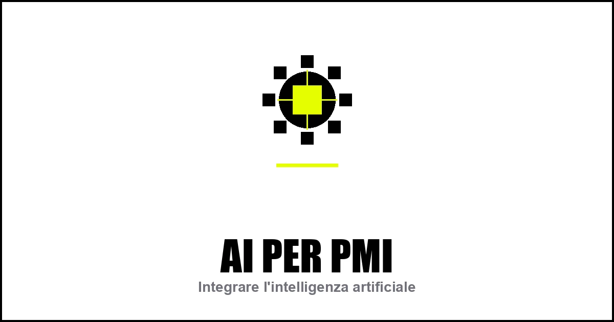 Intelligenza artificiale per PMI: integrazione nei processi aziendali, automazione e ROI