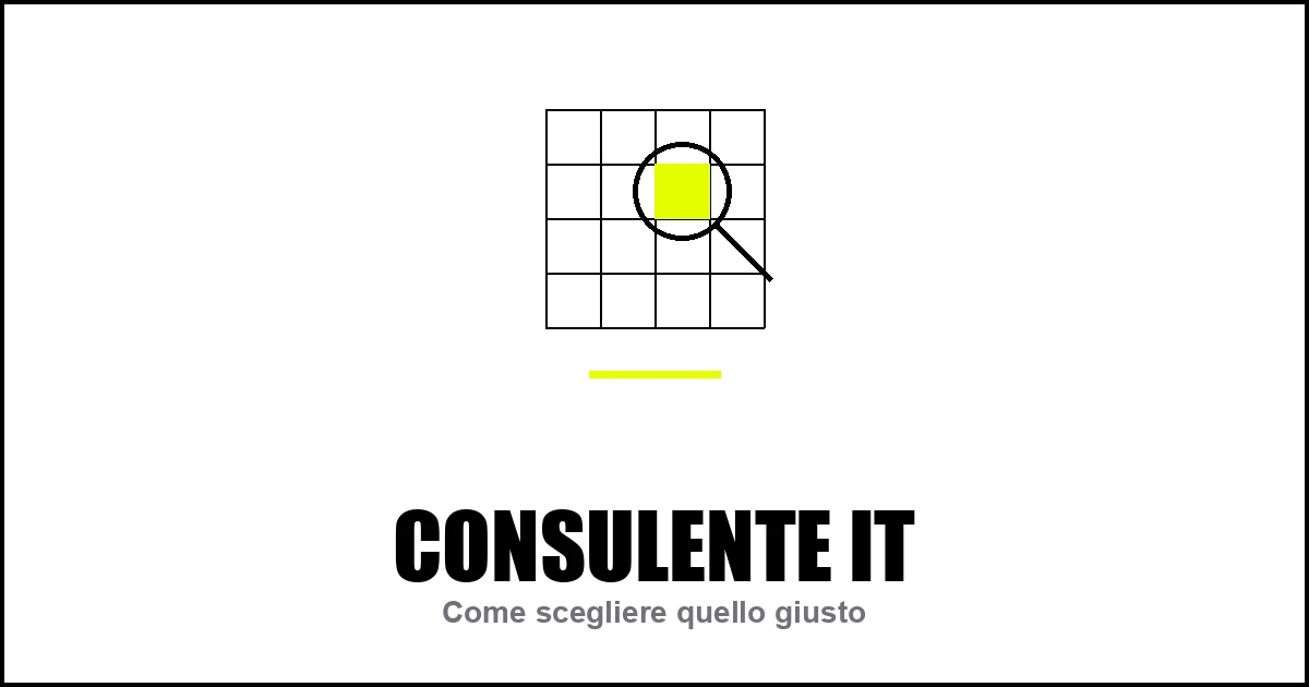 Consulente informatico per PMI: come scegliere il professionista giusto tra tecnico, system integrator, agenzia, freelance e Fractional CTO