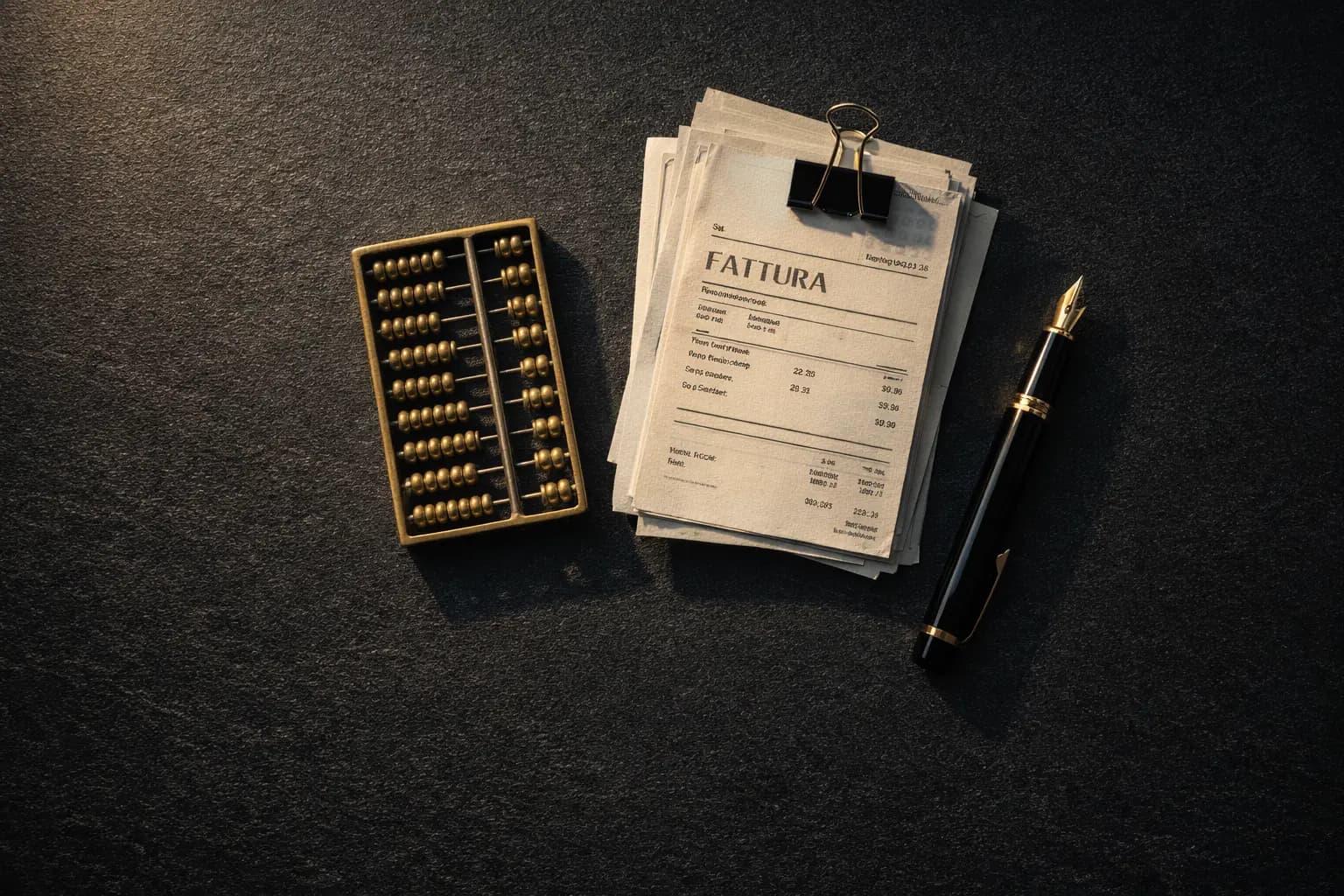Fatture e scontrini con calcolatrice per deduzioni fiscali