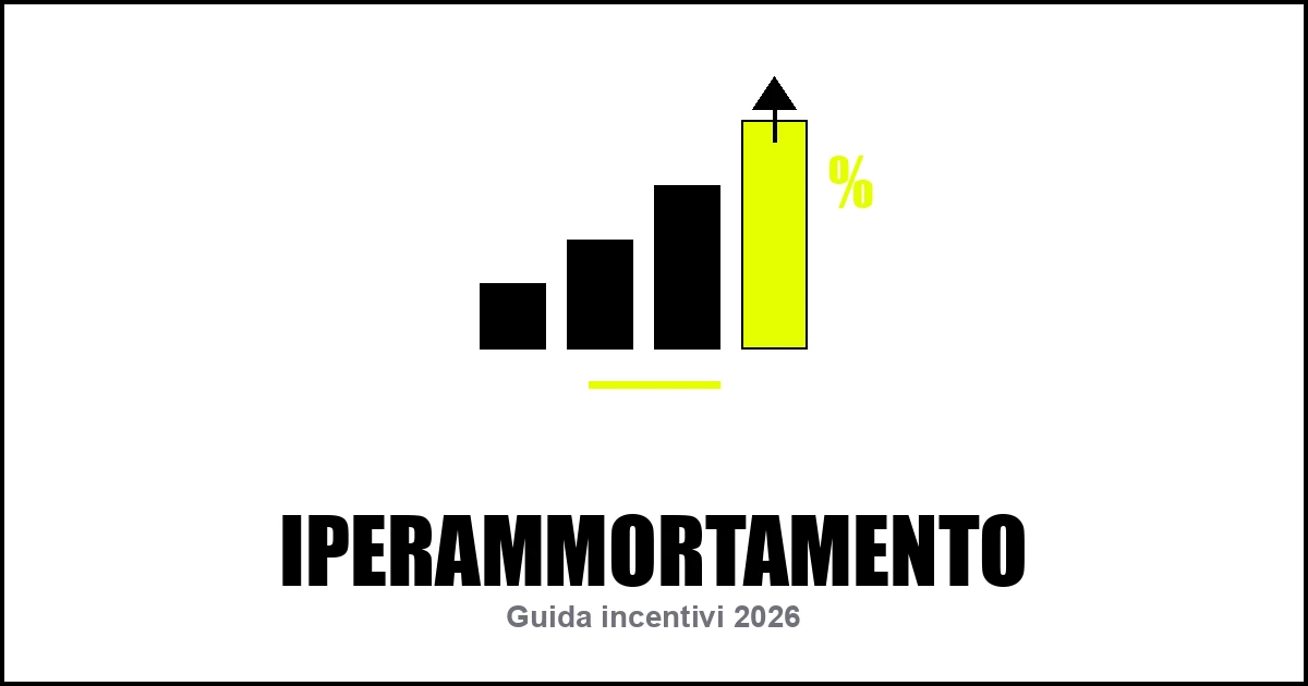 Iperammortamento 2026: maggiorazione fiscale per investimenti in software, cloud, AI e infrastruttura IT delle PMI italiane