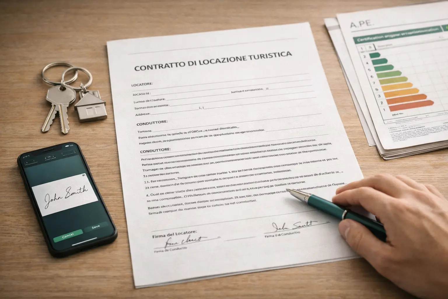 Host che gestisce prenotazioni dirette da laptop