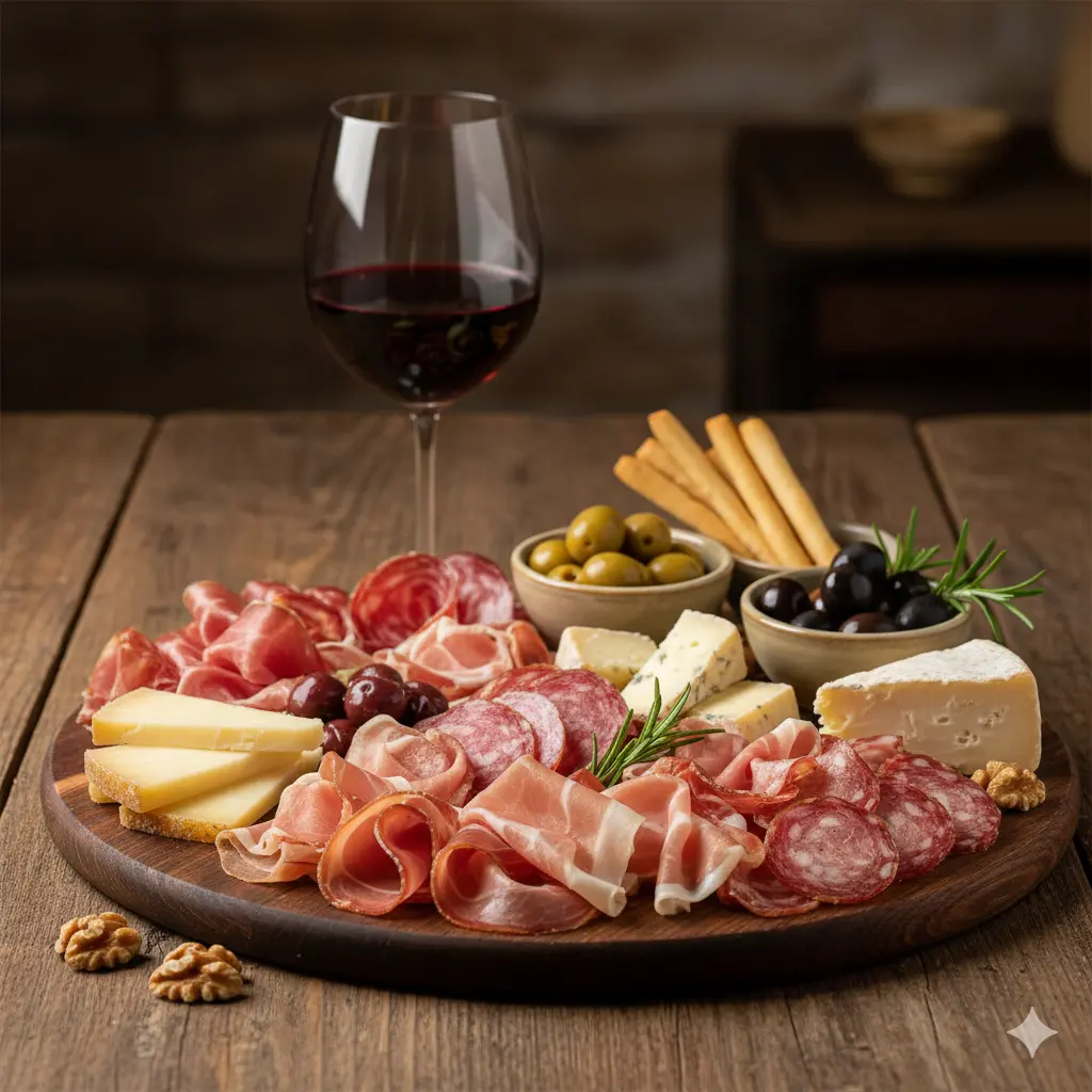 Tagliere salumi e formaggi