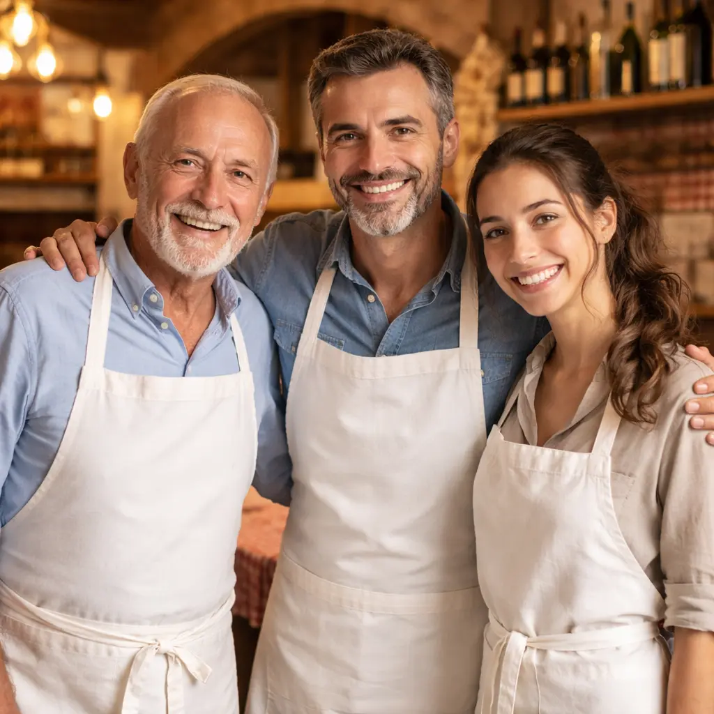 La famiglia Zanetti - Tre generazioni di tradizione