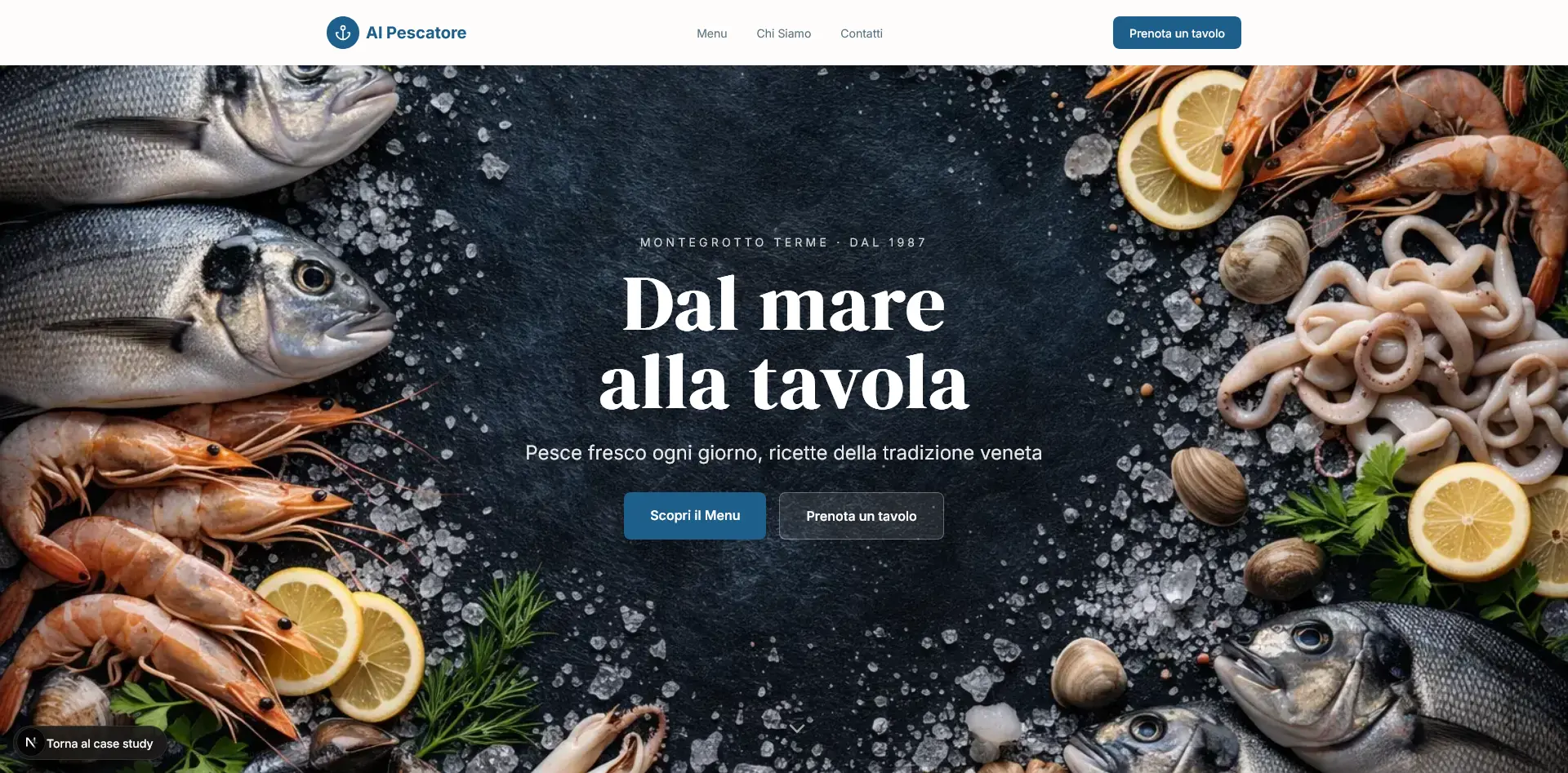 Screenshot Al Pescatore