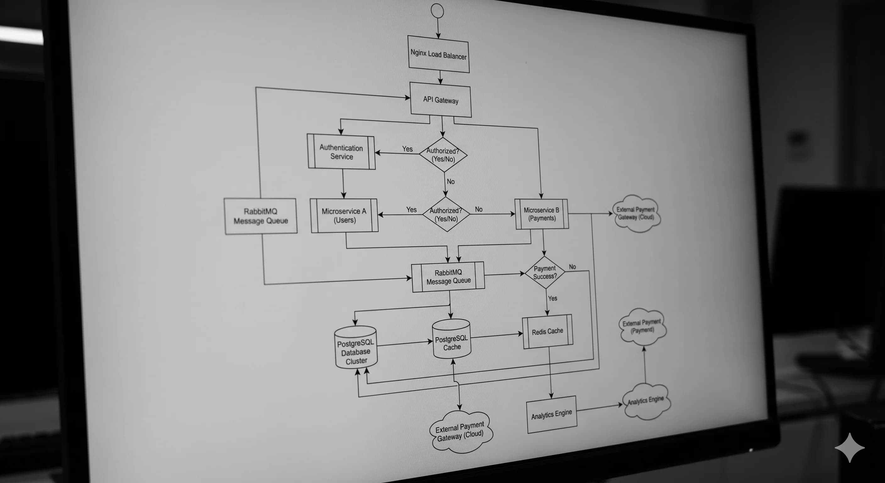 Diagramma di flusso: architettura software strutturata e leggibile