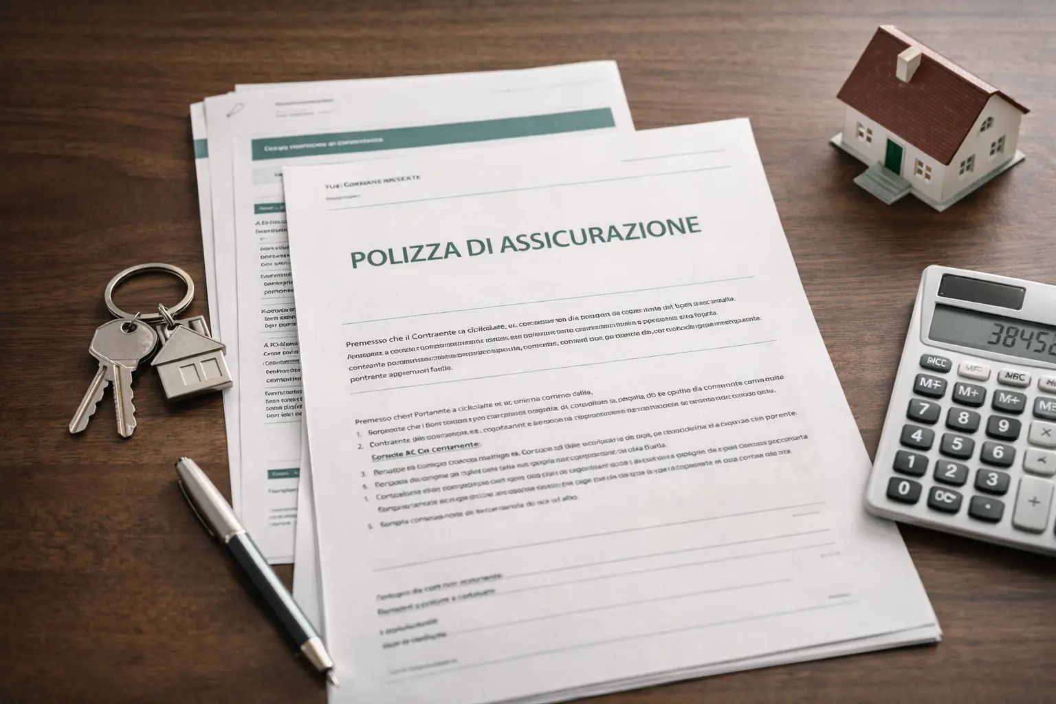 Documenti assicurativi per struttura ricettiva