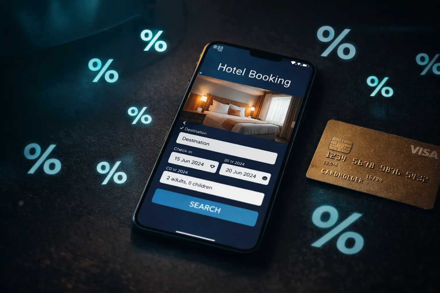 Calcolatrice con banconote euro - calcolo commissioni OTA